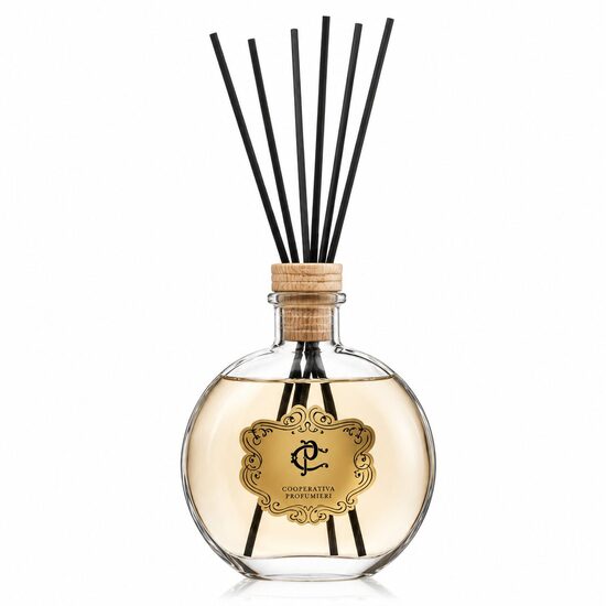 Golden Vanilla – Prabangus vanilės aromato namų kvapas su lazdelėmis, 100 ml (Cod. COP0040)