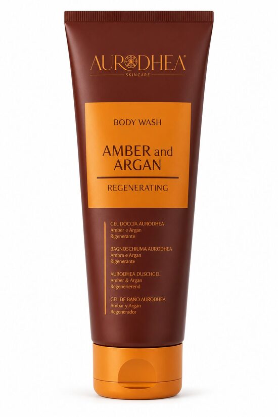 Dušo želė „Amber & Argan“
