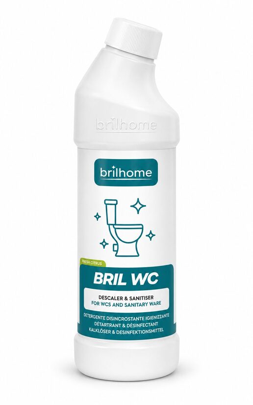 Kalkių šalinimo ir dezinfekuojantis WC valiklis – Fresh Citrus, 750 ml