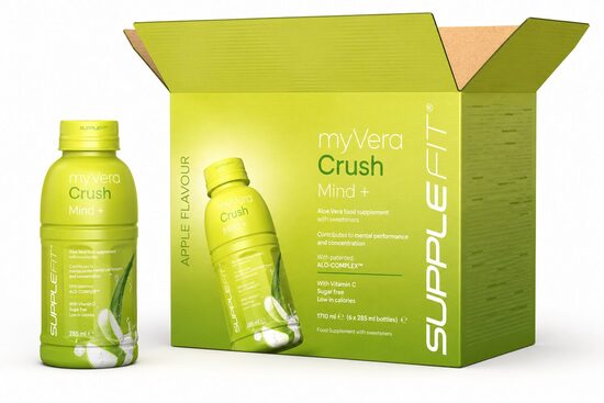 Maisto papildas su kofeinu vienkartiniuose 285 ml buteliukuose (6 pakuotė) – 1710 ml